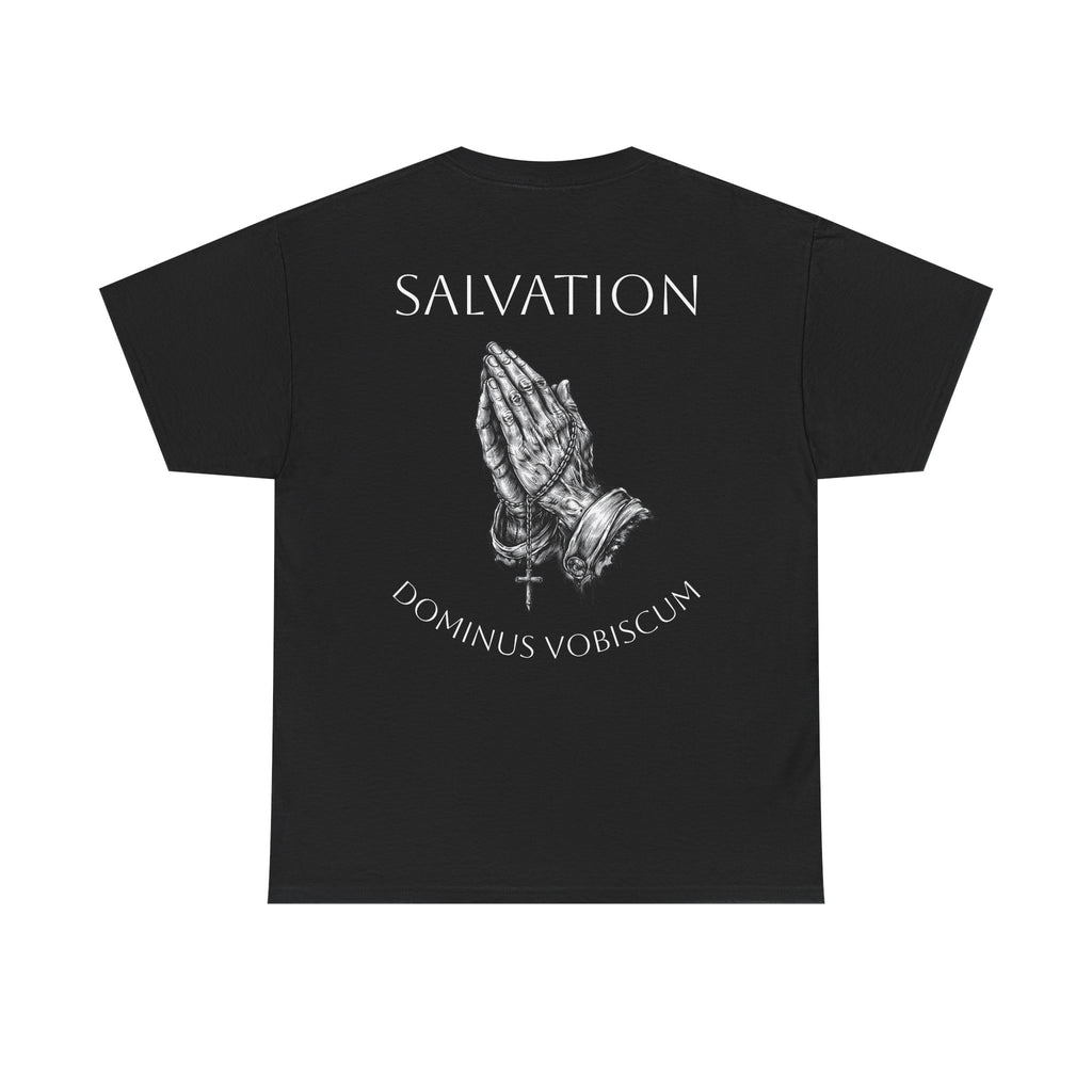 Praying Hands Dominus Vobiscum T-Shirt | Salvation Christian Tee