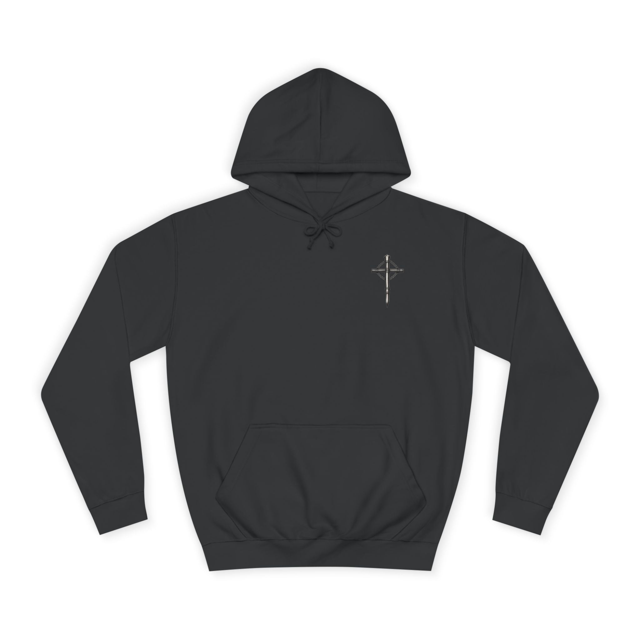 Praying Hands "Dominus Vobiscum" Salvation hoodie | Religious Cross Pullover